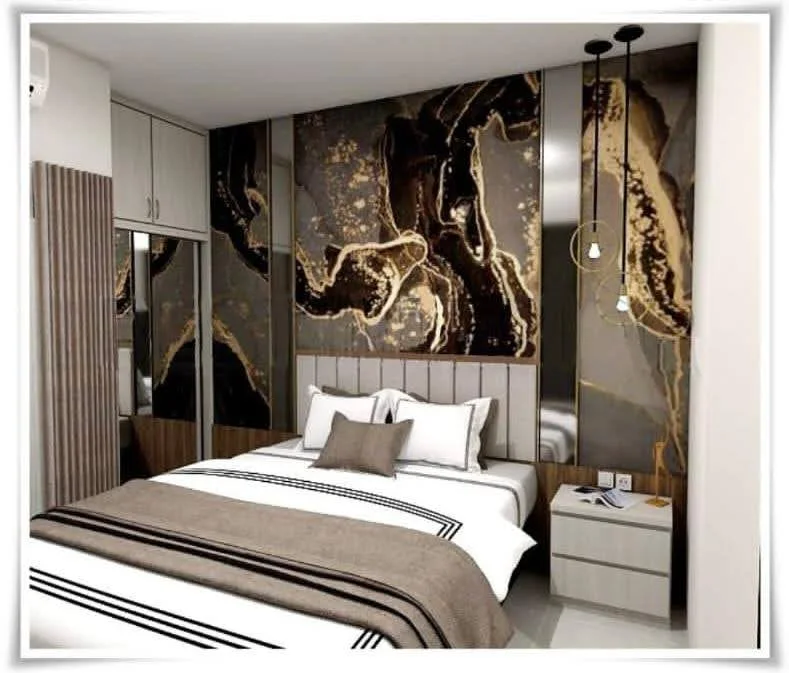 Dijual Apartemen Full Furnished di Amega Crown Residence Waru Sidoarjo