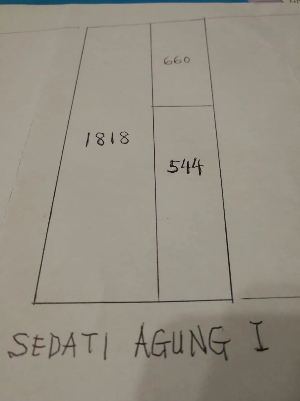 Dijual Kavling Tanah 3000 an Meter Persegi Lokasi Strategis di Sedati Wilayah Sidoarjo