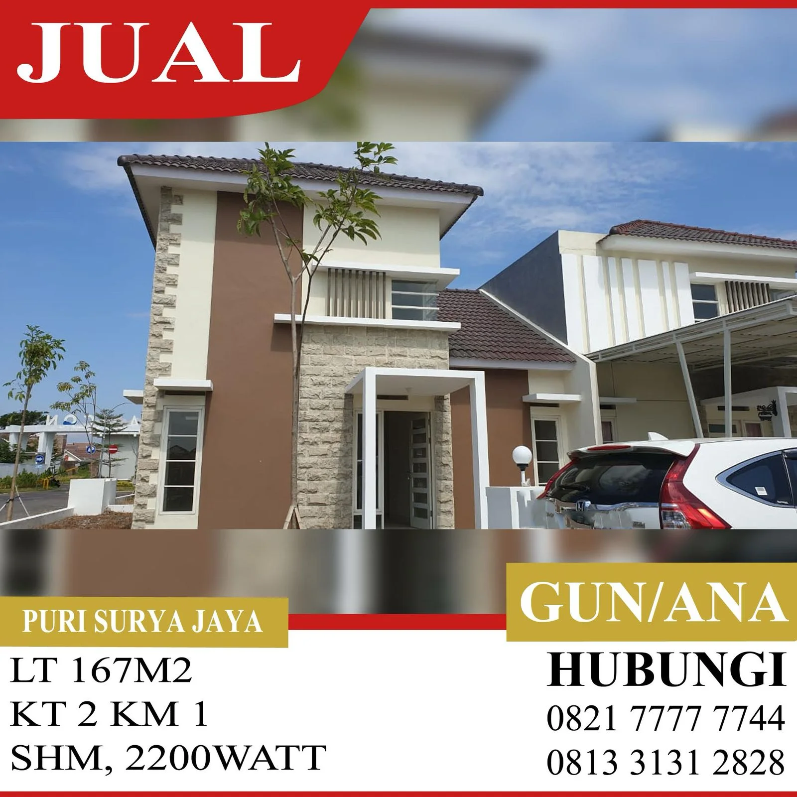 Dijual-Rumah-Modern-dan-Bagus-di-Puri-Surya-Jaya-Sidoarjo