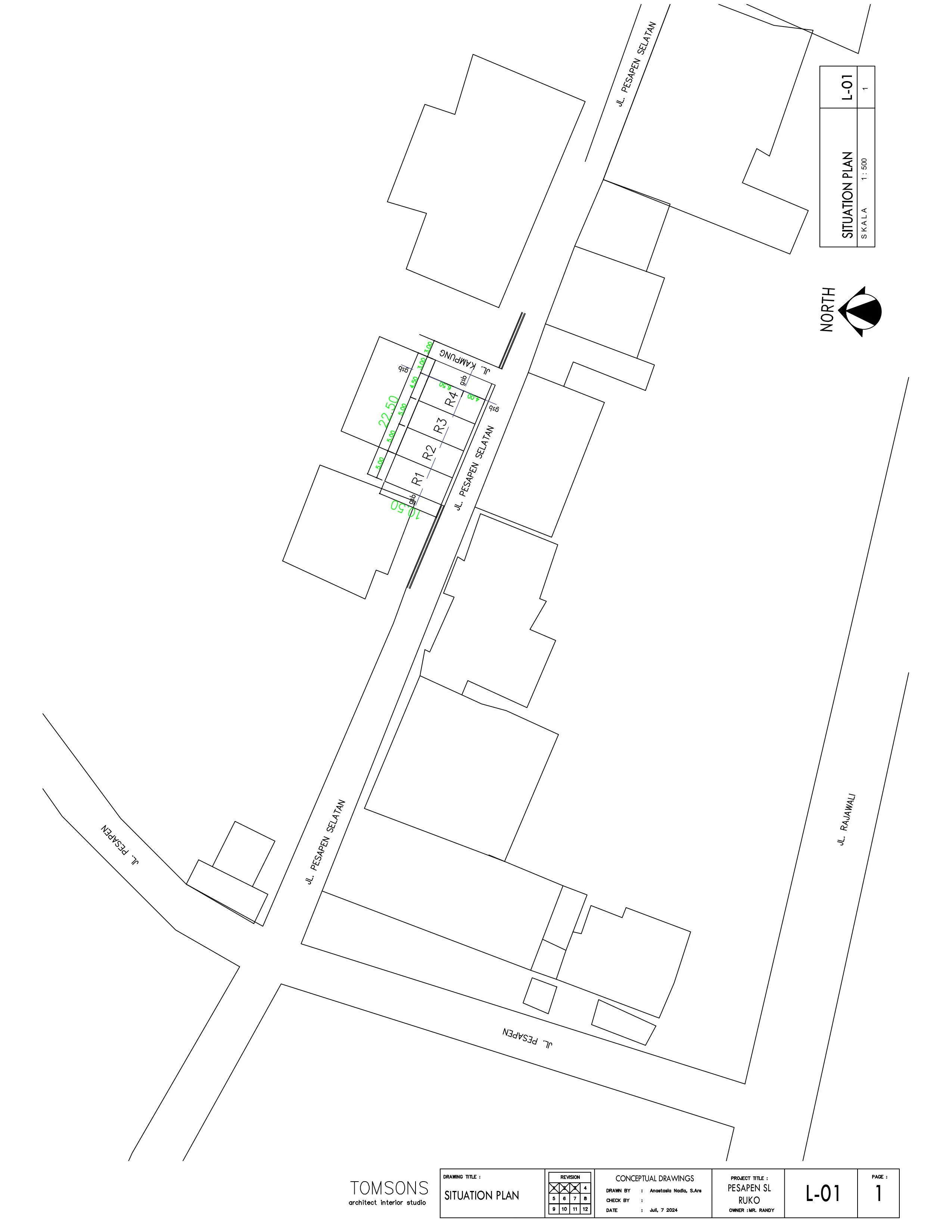 Dijual Ruko Desain Modern Pesapen Surabaya Utara - Thumbnail 3
