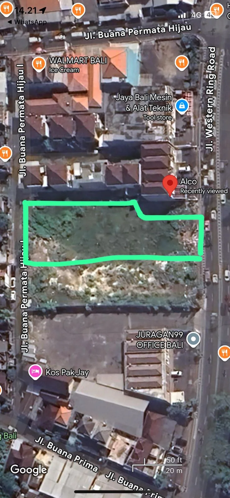 Dijual Tanah Premium dan Strategis di Mahendradatta Padangsambian Denpasar - Thumbnail 2