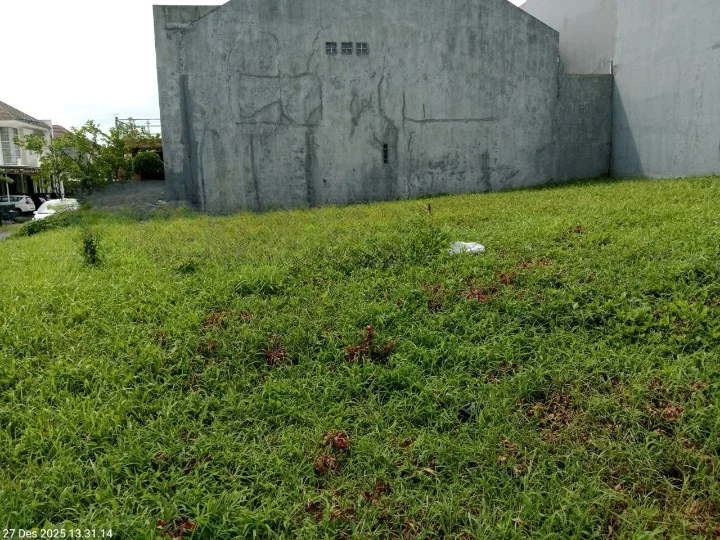 Dijual Kavling Hook Siap Bangun Citraland Utama Cluster Villa Taman Telaga Surabaya Barat