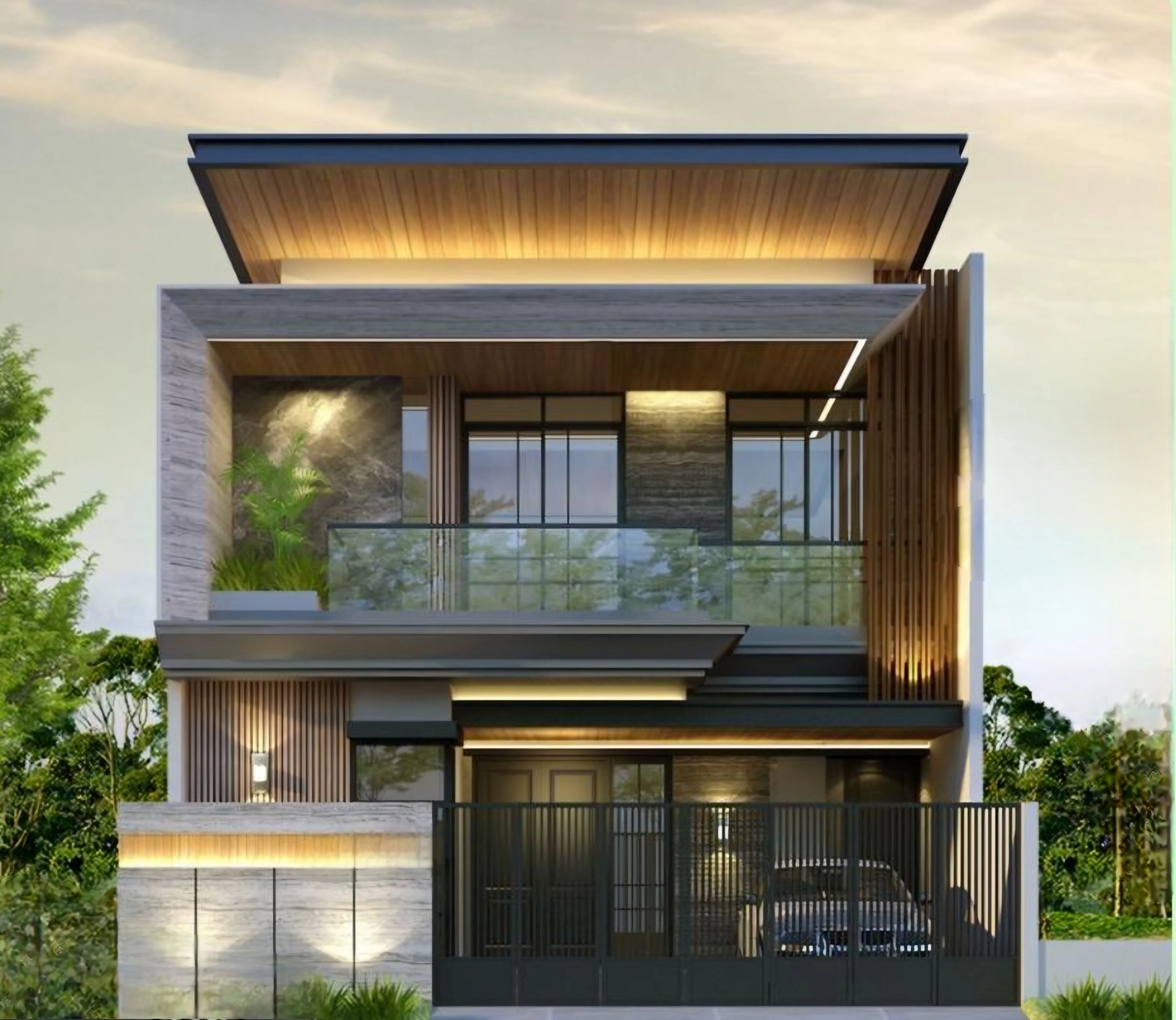 Dijual-Rumah-Baru-Minimalis-Tropis-Sutorejo-Surabaya-Timur-Dekat-Galaxy-Mall