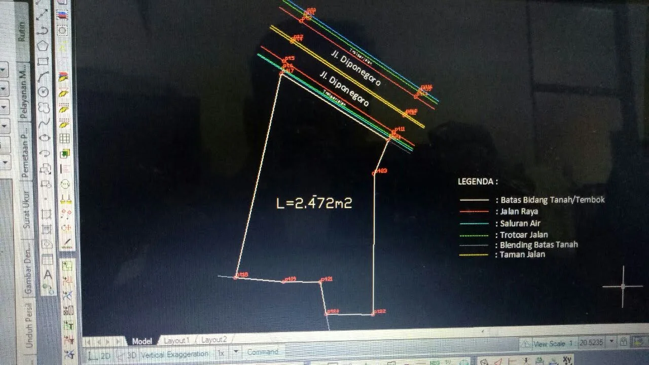Dijual Tanah Mewah dan Strategis di Diponegoro Palu Sulawesi Tengah - Thumbnail 2