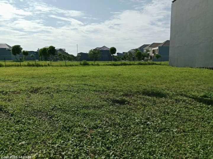 Dijual atau Disewakan Tanah Kavling Luar Cluster Waterfront Citraland Surabaya Barat - Image 1
