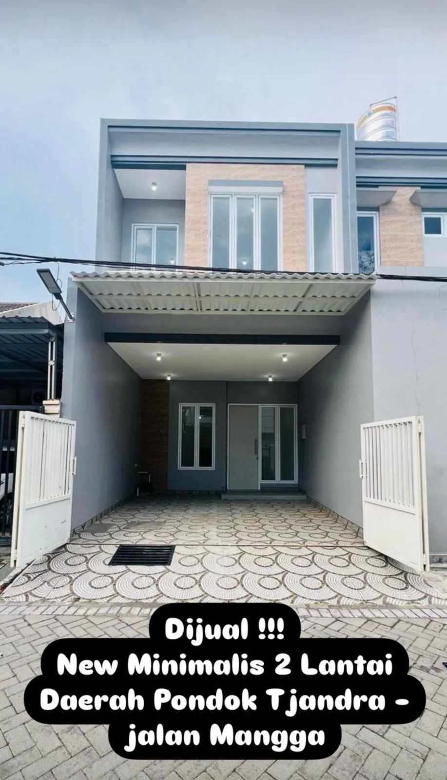 Dijual Rumah Cantik 2 Lantai di Pondok Tjandra Indah Sidoarjo - Image 1