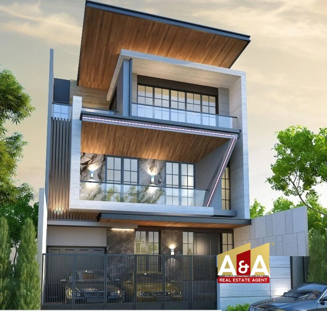 Dijual-Rumah-Mewah-3-Lantai-Modern-di-Alam-Hijau-Citraland-Surabaya-Barat