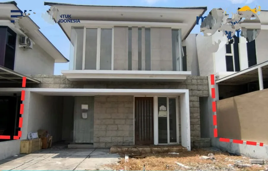 TAMPAK-DEPAN-RUMAH-LELANG-MANDIRI-RESIDENCE-SIDOARJO