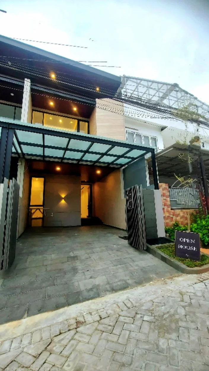 Dijual-Rumah-Baru-Konsep-Modern-di-hunian-Kupang-Baru-Surabaya-Barat