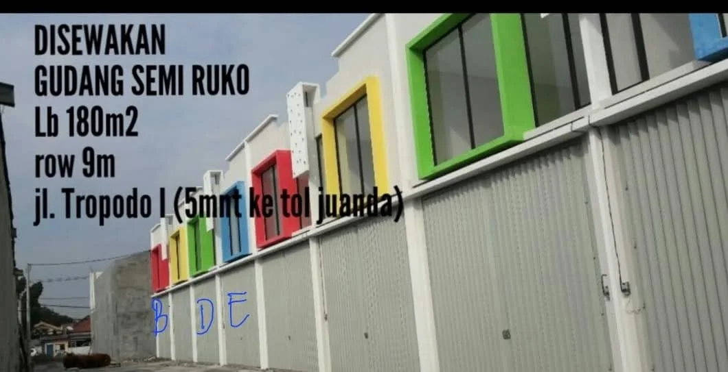 Disewakan Gudang Strategis di Tropodo Sidoarjo - Thumbnail 2