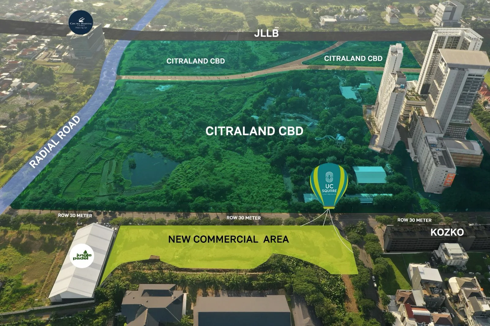 Dijual-NUP-Tanah-Lokasi-Komersial-Strategis-UC-Square-Citraland-Surabaya-Barat