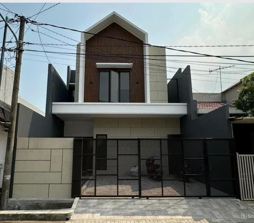 Jual-Rumah-Modern-2-Lantai-Rungkut-Asri-Lokasi-Strategis-di-Surabaya-Timur