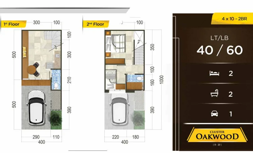 Dijual Rumah Baru Premium di Oakwood Royal Residence Surabaya Barat - Thumbnail 3