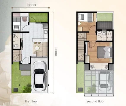 Dijual Rumah Baru Elegan di Cluster Chelsea Wisata Bukit Mas Surabaya Barat - Thumbnail 2