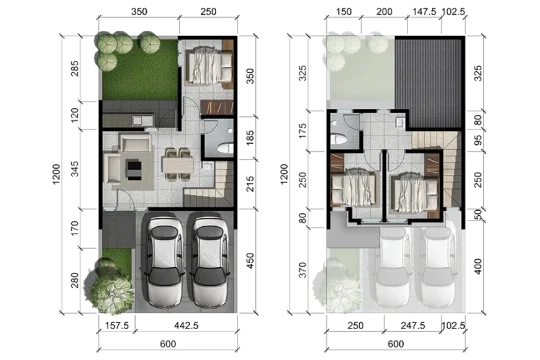 Dijual Rumah Baru Ready Unit di Skyville Residence Sidoarjo - Thumbnail 2