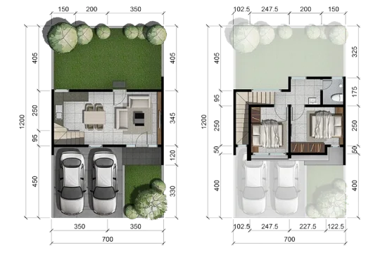 Dijual Rumah Baru Ready Unit di Skyville Residence Sidoarjo - Thumbnail 4