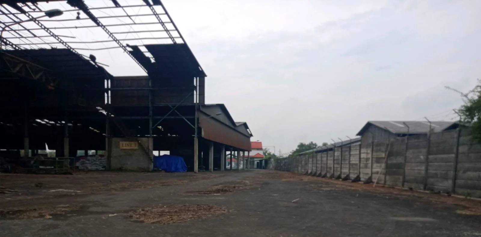 Jual Murah Lahan Bekas Pabrik Lokasi Strategis Nol Jalan Provinsi Jetis Mojekerto - Thumbnail 3