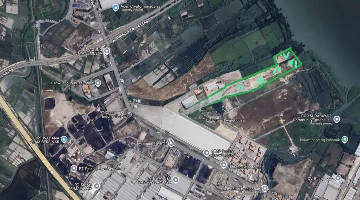 Disewakan Lahan Limestone Luas Dan Strategis di Jalan Tambak Osowilangun Surabaya Barat - Thumbnail 2