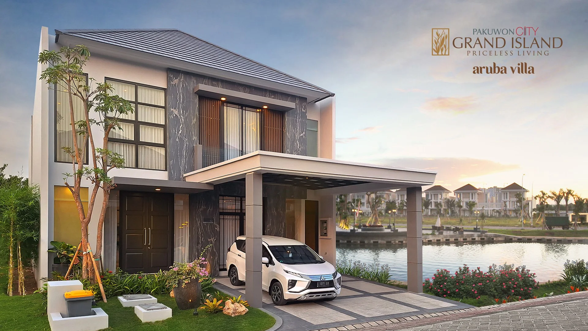 Dijual-Rumah-Baru-Mewah-di-Aruba-Villa-Pakuwon-City-Surabaya-Timur-2