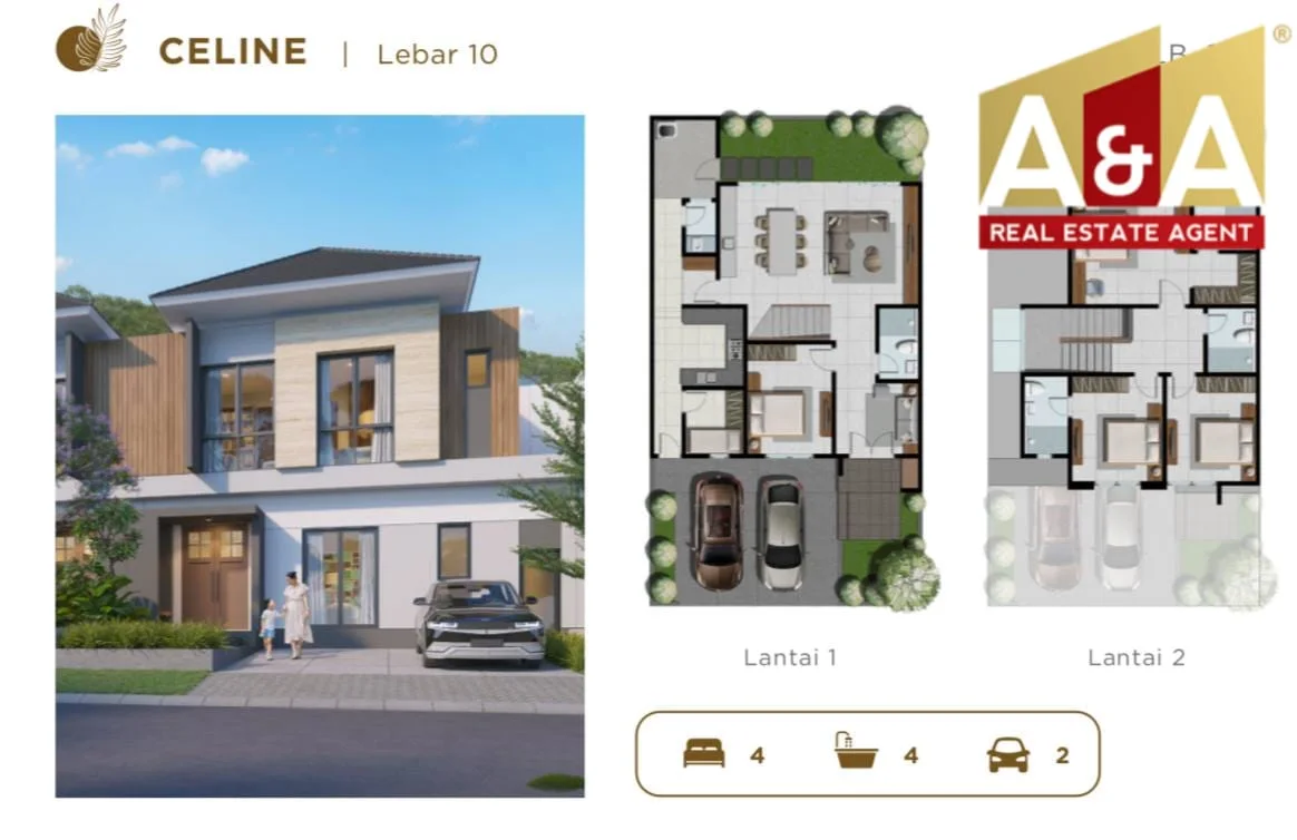 Dijual-Rumah-Mewah-Baru-Cluster-Alba-Lokasi-Premium-Elite-Graha-Famili-Surabaya-Barat