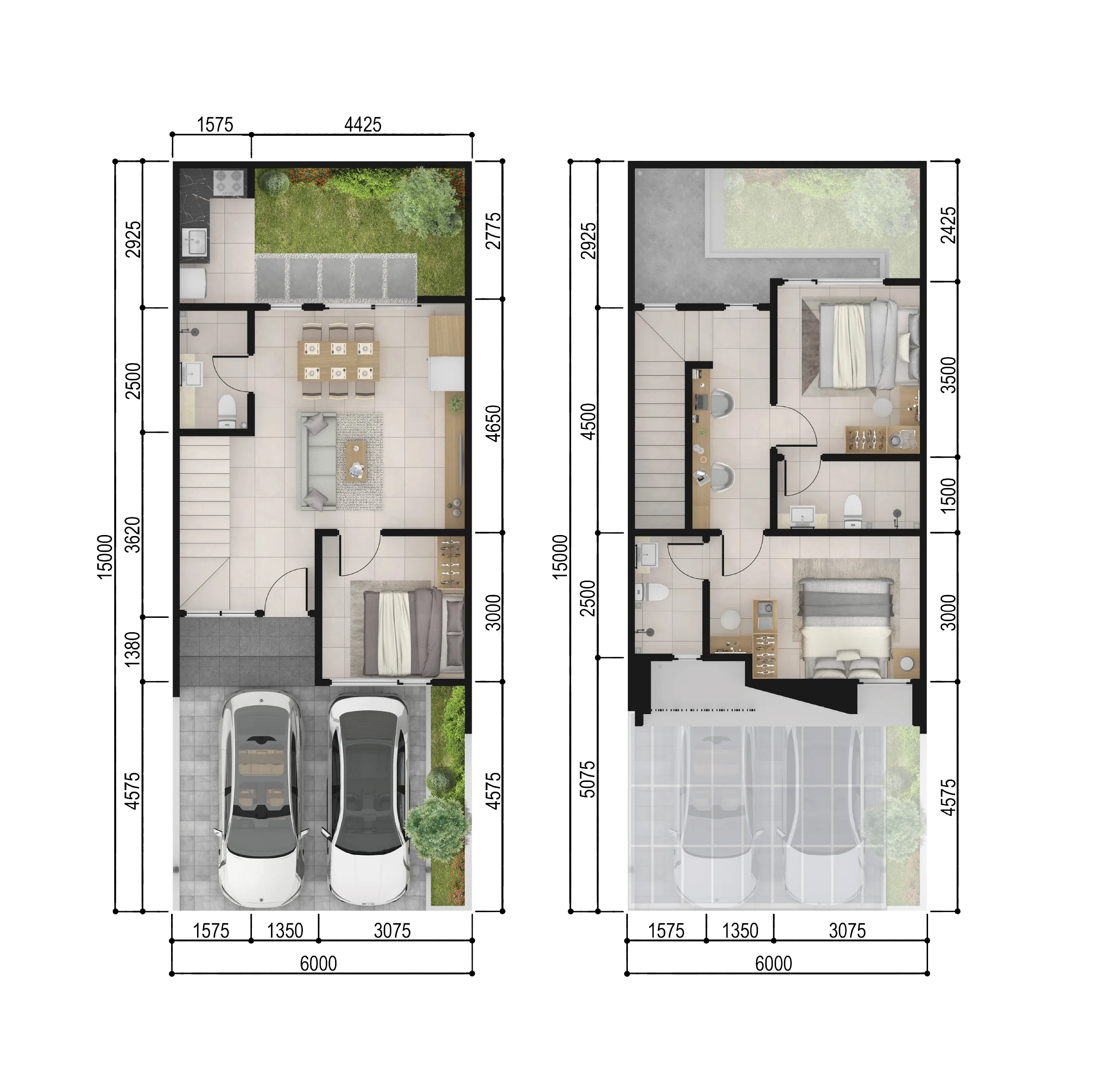 Dijual Rumah Baru di Lokasi Premium Citraland The Greenlake Surabaya Barat - Thumbnail 2