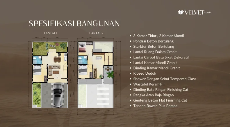 Dijual Rumah Baru Modern di Velvet Juanda Sidoarjo - Thumbnail 4