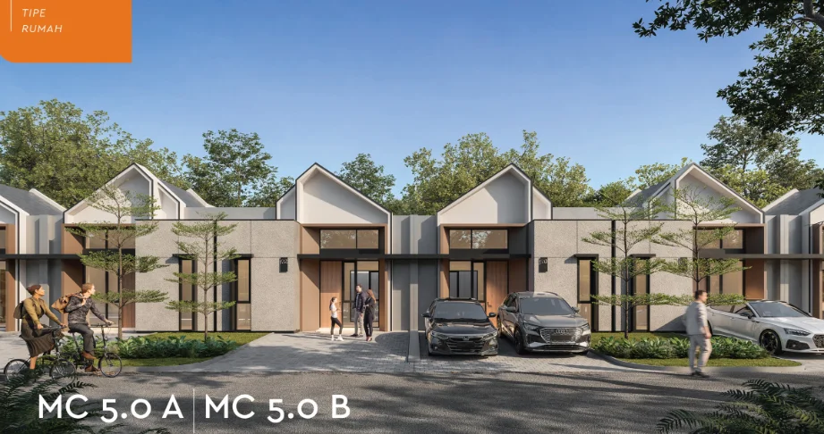 Dijual Rumah Baru Modern Strategis di Moca City Sidoarjo - Thumbnail 3