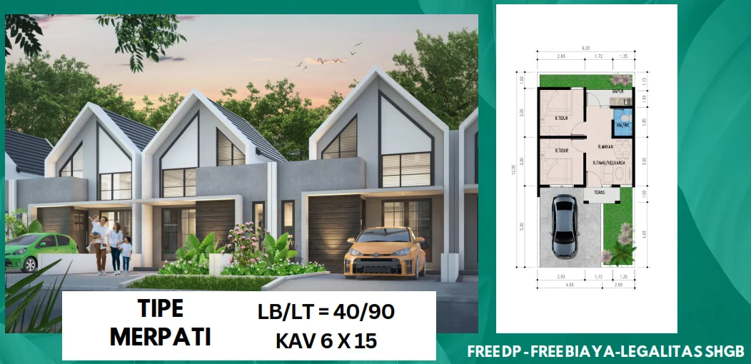 Dijual Rumah Baru di Nol Jalan Raya di Taman Anggun Sejahtera 9 Sidoarjo - Thumbnail 2