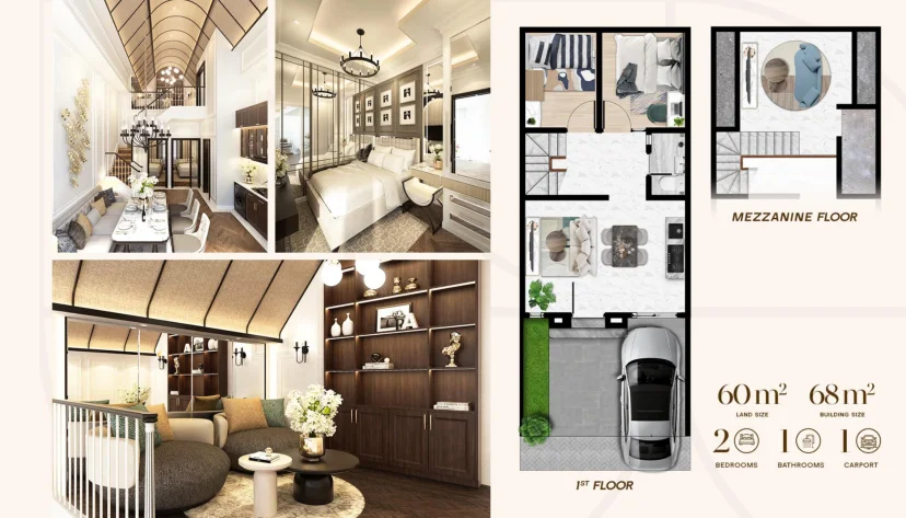 Dijual Rumah Baru Modern Minimalis di South Houston Mansion Nine Surabaya Barat - Thumbnail 4