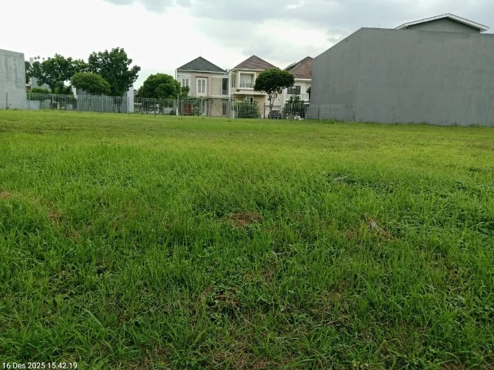 Dijual Tanah Kavling Eksklusif di Raya Luar Cluster North Emerald Mansion Citraland Surabaya Barat