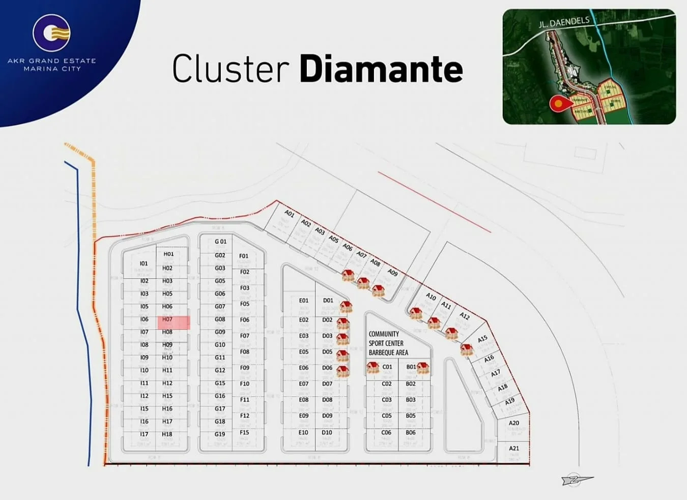 Jual Kavling Murah Strategis Gem City Cluster Diamante Manyar Gresik - Thumbnail 2