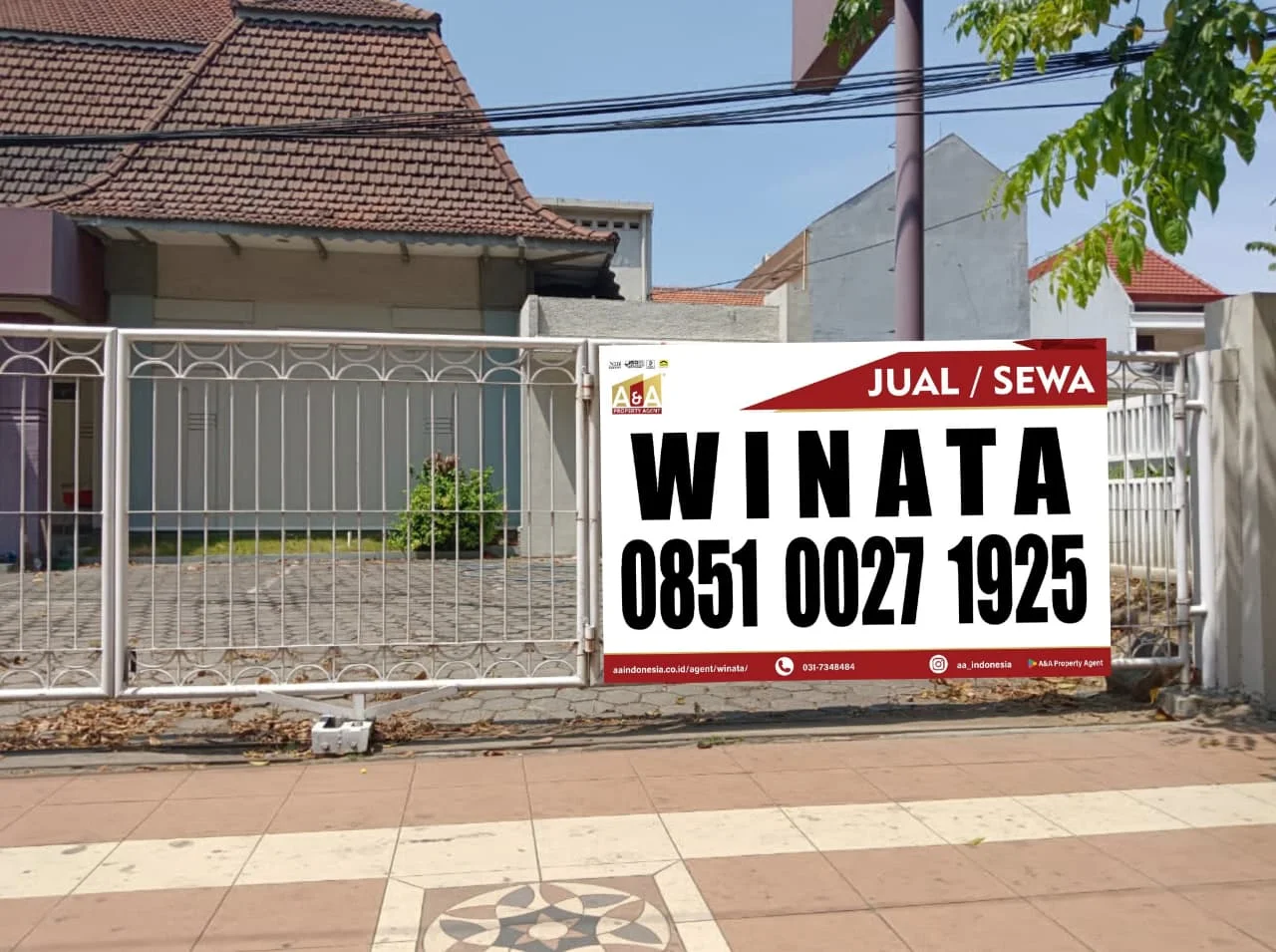 Dijual Gedung Ex-Kantor Murah Strategis di Raya Darmo Surabaya Pusat - Thumbnail 2
