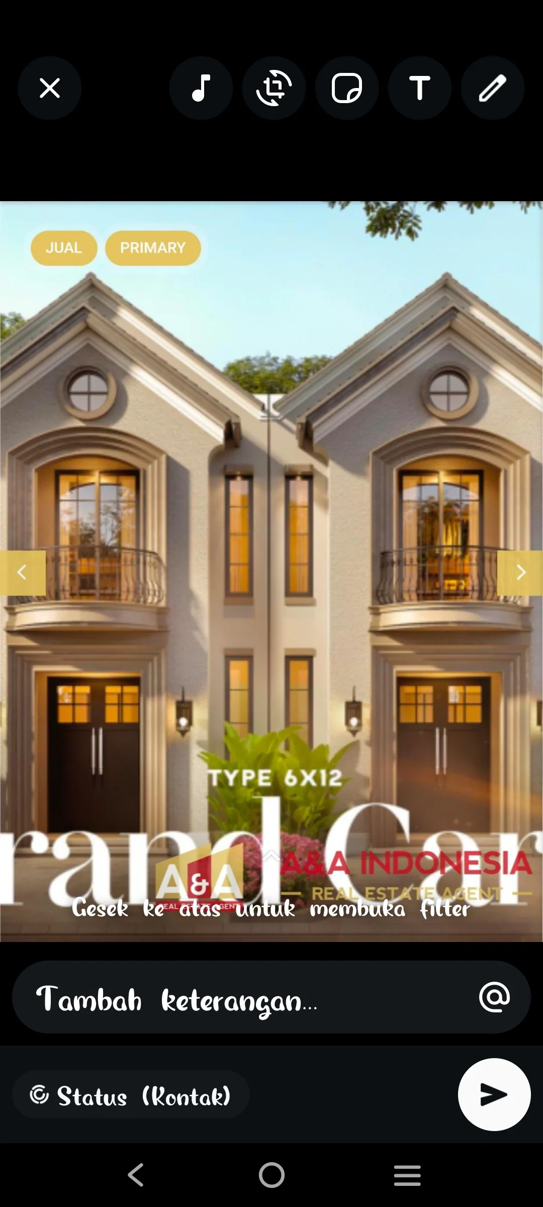 Dijual Rumah Baru Modern Murah di South Mansion Nine Surabaya Barat - Thumbnail 2