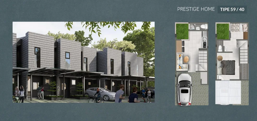 Dijual Rumah Baru Eksklusif di Kvadra The Araya Malang Jawa Timur - Thumbnail 4