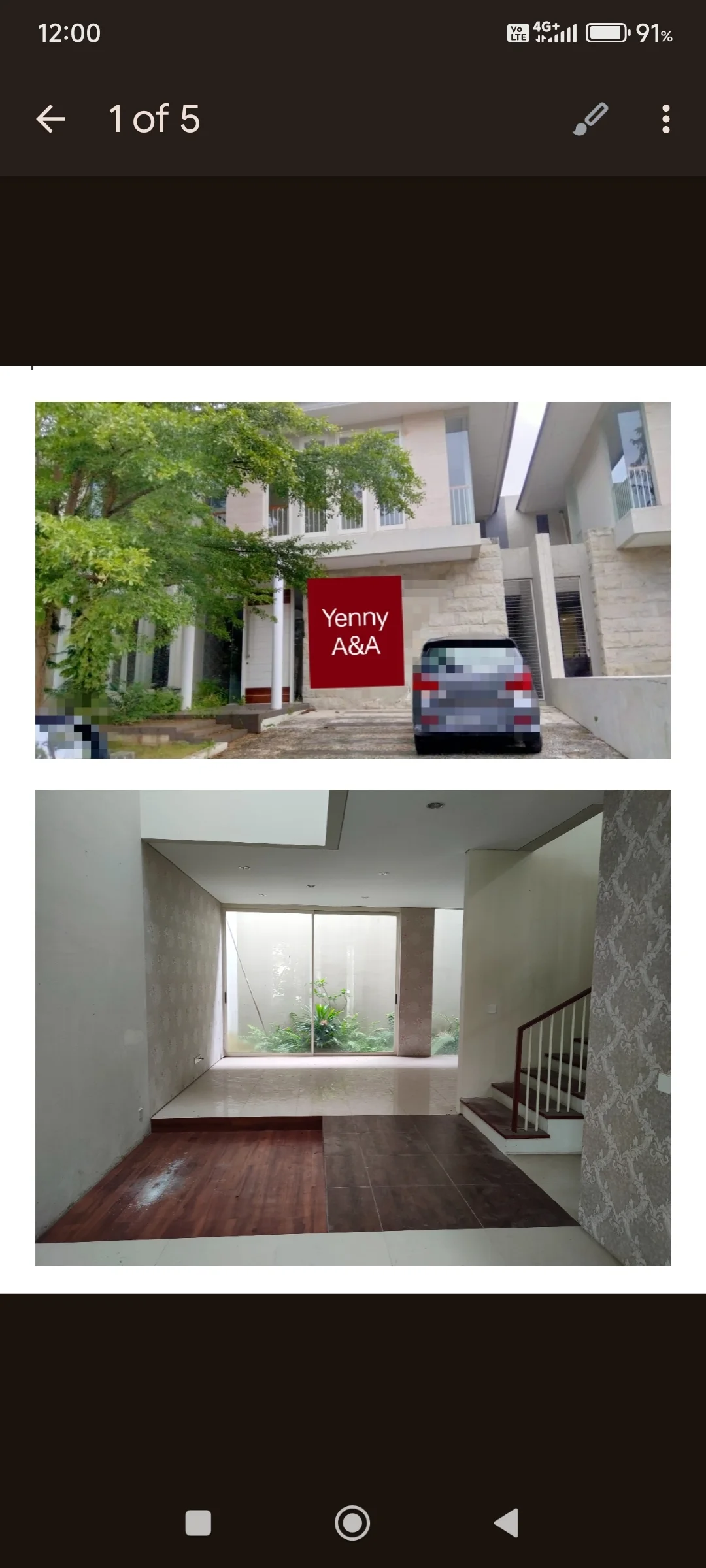 Dijual Rumah Minimalis di Greenlake Citraland, Wiyung Surabaya Barat - Thumbnail 4
