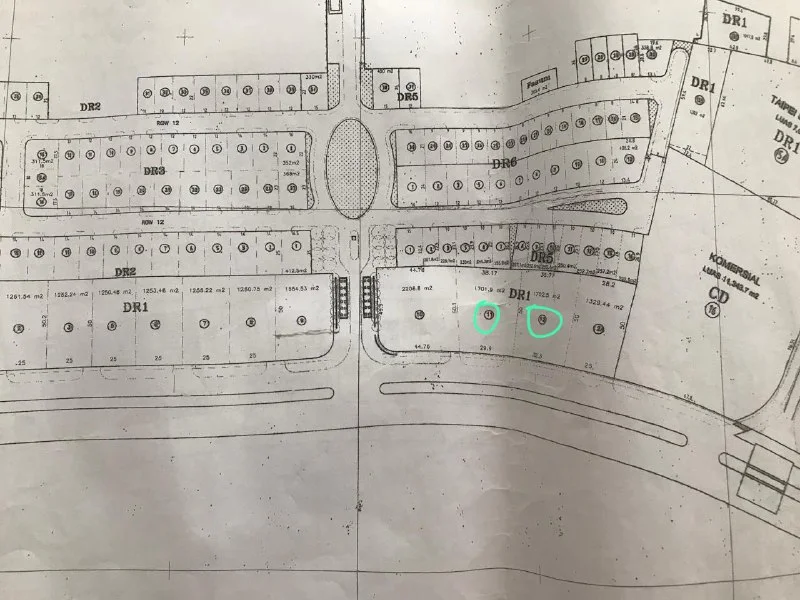 Disewakan Tanah Kavling Komersial di Citraland Diamond Hill DR 1 Surabaya Barat - Image 1
