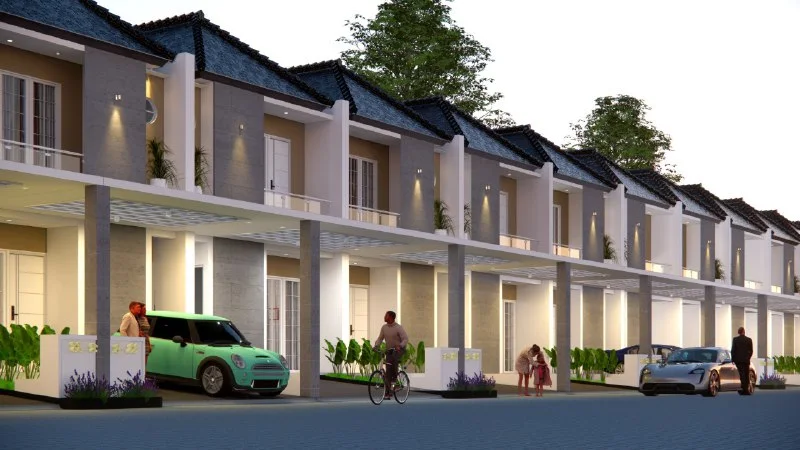 Dijual Rumah Baru Strategis di Grand Nature Residence Sidoarjo - Image 1