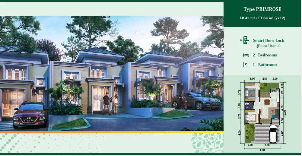 Dijual Rumah Baru Modern di Cluster Spring Dale Citra Garden Malang - Thumbnail 4