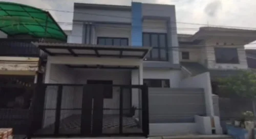 Sewa Rumah Baru 2 Lantai Murah Strategis di Pondok Nirwana Surabaya Timur - Image 1
