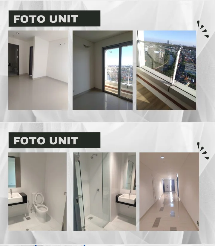 Dijual Unit Apartemen 1BR di Praxis Jl. Sono Kembang Surabaya Pusat - Thumbnail 2