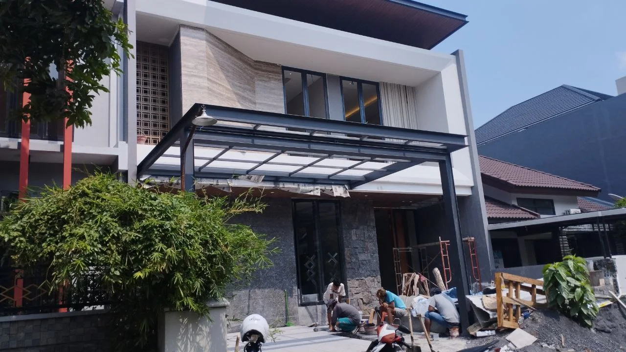 Dijual Rumah Gress Modern Minimalis di Woodland, Citraland Surabaya Barat