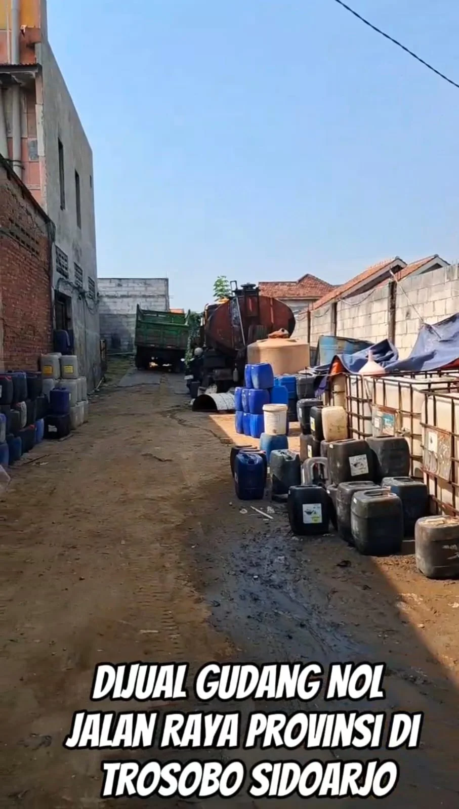 Dijual Gudang Lokasi Strategis di Raya Trosobo, Sidoarjo - Image 1