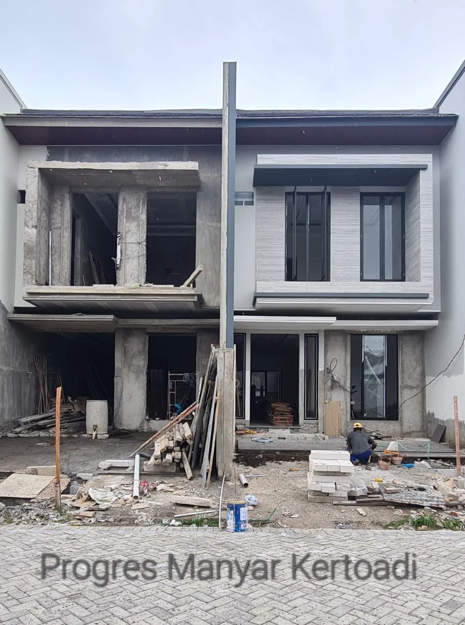 Dijual Rumah Baru Siap Huni di Manyar Kertoadi Surabaya Timur - Thumbnail 2