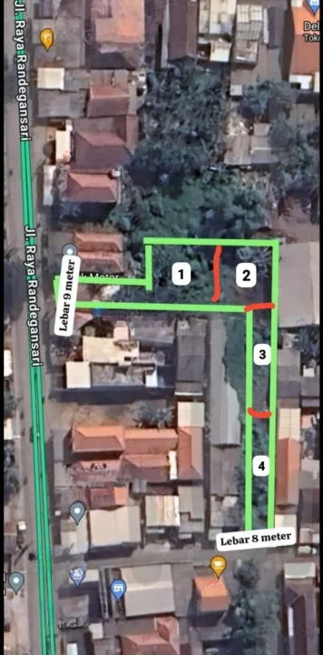 Dijual Tanah Lokasi Strategis di Raya Randegansari Driyorejo Gresik - Image 1