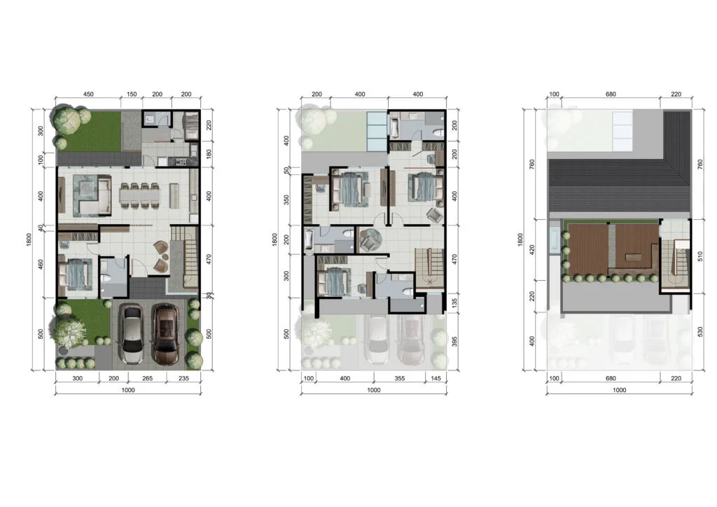 Dijual Rumah Baru Mewah Siap Huni di Cluster District 9 Citraland Surabaya Barat - Thumbnail 2