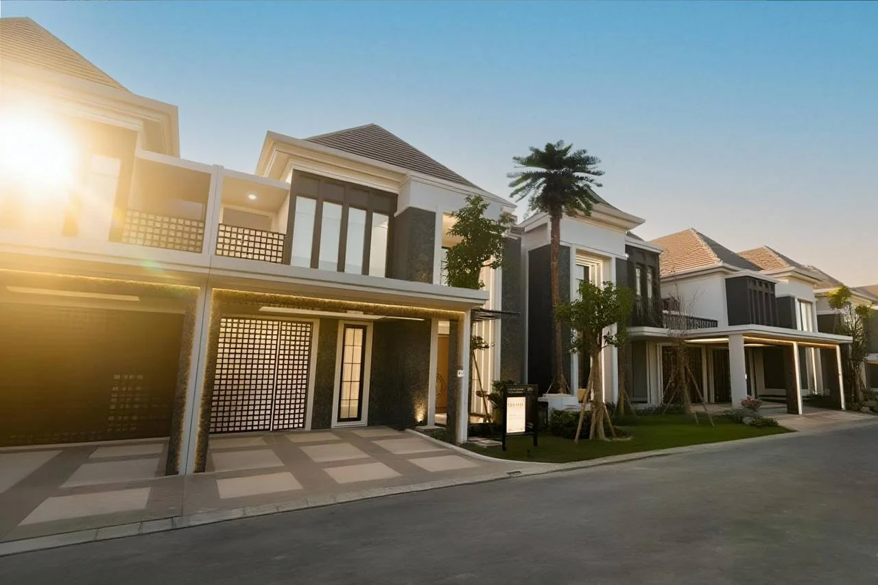 Dijual Rumah Baru Eksklusif di Cluster Belvedere Pakuwon Indah Surabaya Barat