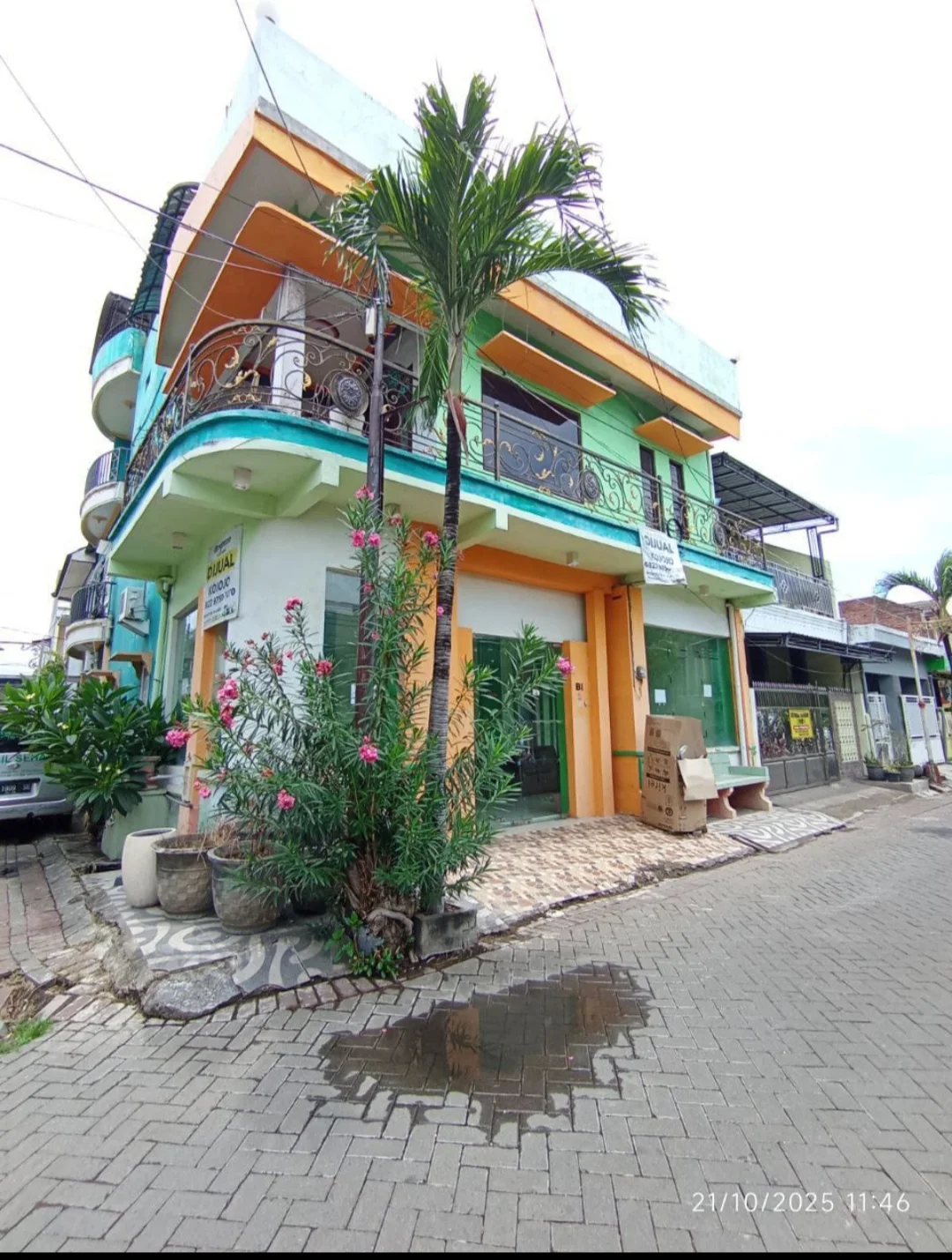 Dijual Rumah Hook Nyaman di Pogot Palm Regency Surabaya Utara