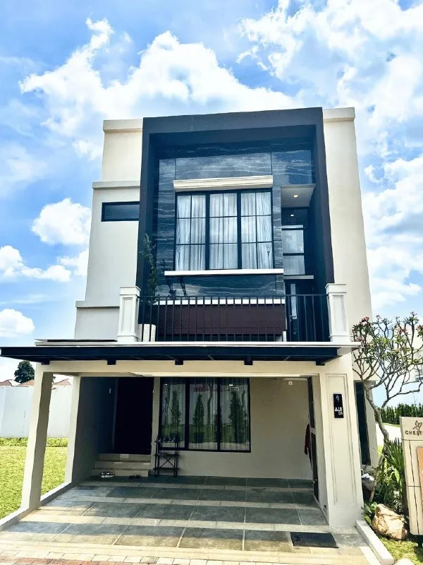 Dijual Rumah Baru Mewah di Cluster Chester Wisata Bukit Mas, Surabaya Barat