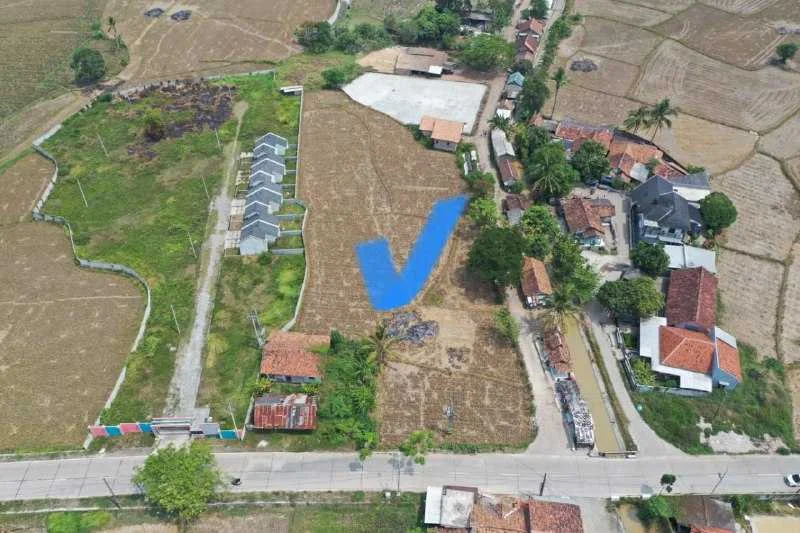 Dijual Tanah Luas Nol Jalan Raya di Desa Pengadingan Serang Banten