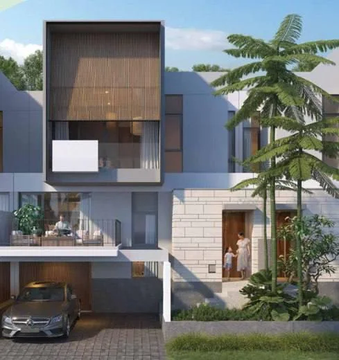 Jual Rumah Mewah Modern 2 Lantai Astha 9 by Prambanan Residence Surabaya Barat